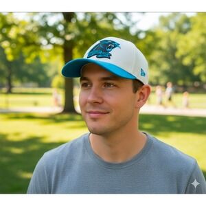 New Era 39Thirty Carolina Panthers NFL 2022 Sideline On-Field‎ Flex Fit Hat S/M